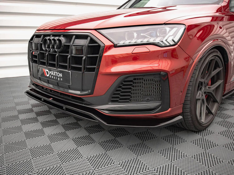 Maxton Design full body kit set for Audi SQ7 Mk2 facelift, including front and rear bumper extensions and side skirts.
