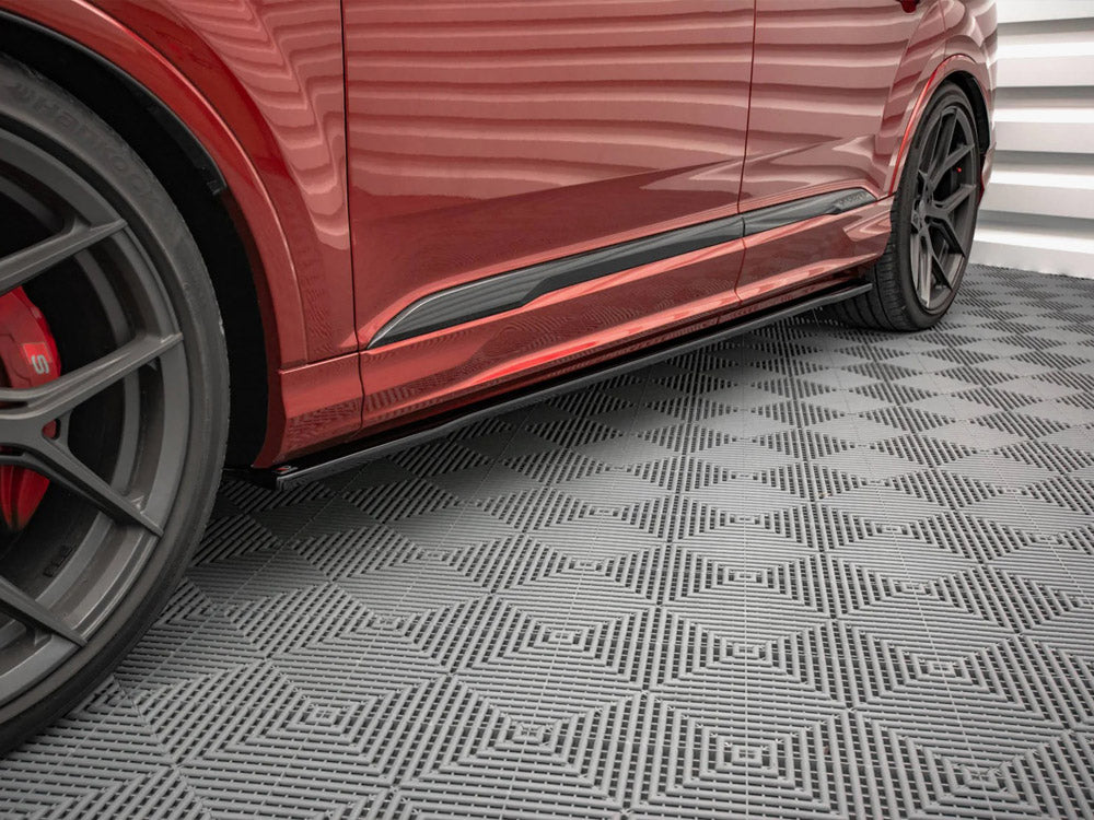 Maxton Design Audi SQ7 Mk2 (4M) facelift full body kit set, including front and rear bumper skirts and side panels, for styling.