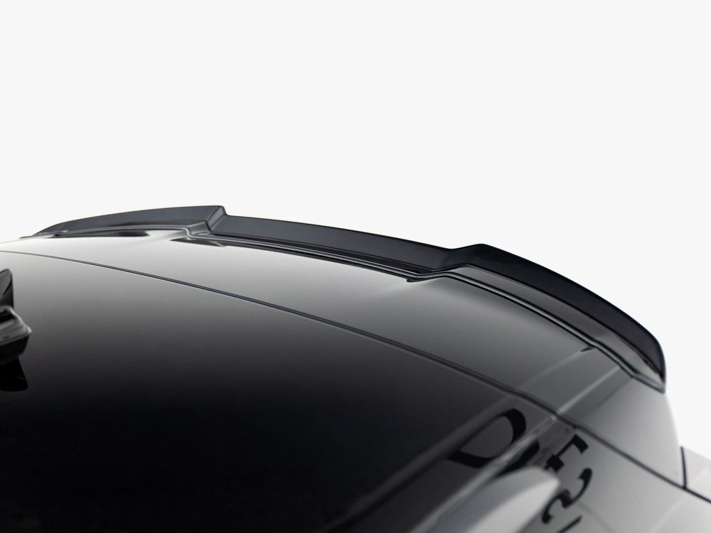 Maxton Design full body kit set for Audi SQ7 Mk2 facelift, includes front and rear bumper add-ons and side skirts in black finish.