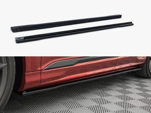 Maxton Design Audi SQ7 Mk2 (4M) facelift full body kit set, including front and rear bumper trims and side skirts, for enhanced style.