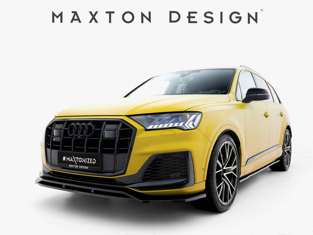 Maxton Design Audi SQ7 Mk2 full body kit set, including front and rear bumpers, side skirts, and styling components for facelift model