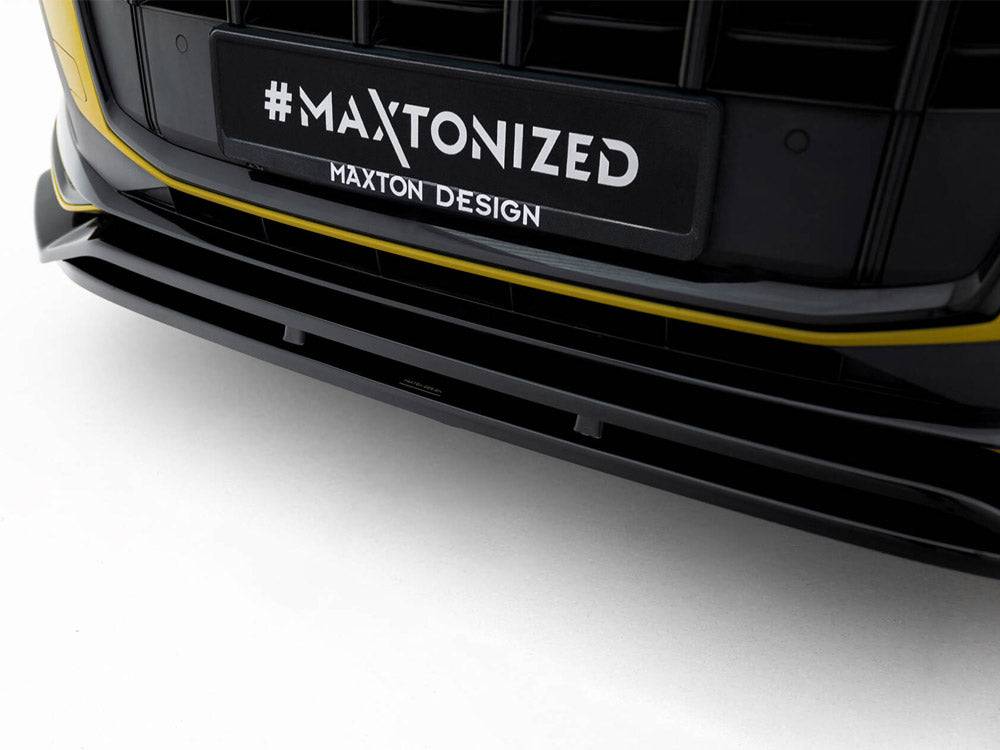 Maxton Design full body kit set for Audi SQ7 Mk2 facelift, includes front and rear bumpers, side skirts, and styling components.