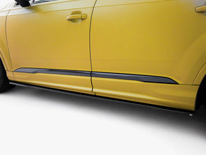 Maxton Design full body kit set for Audi SQ7 Mk2 Facelift, including front bumper, side skirts, and rear diffuser in body styling.