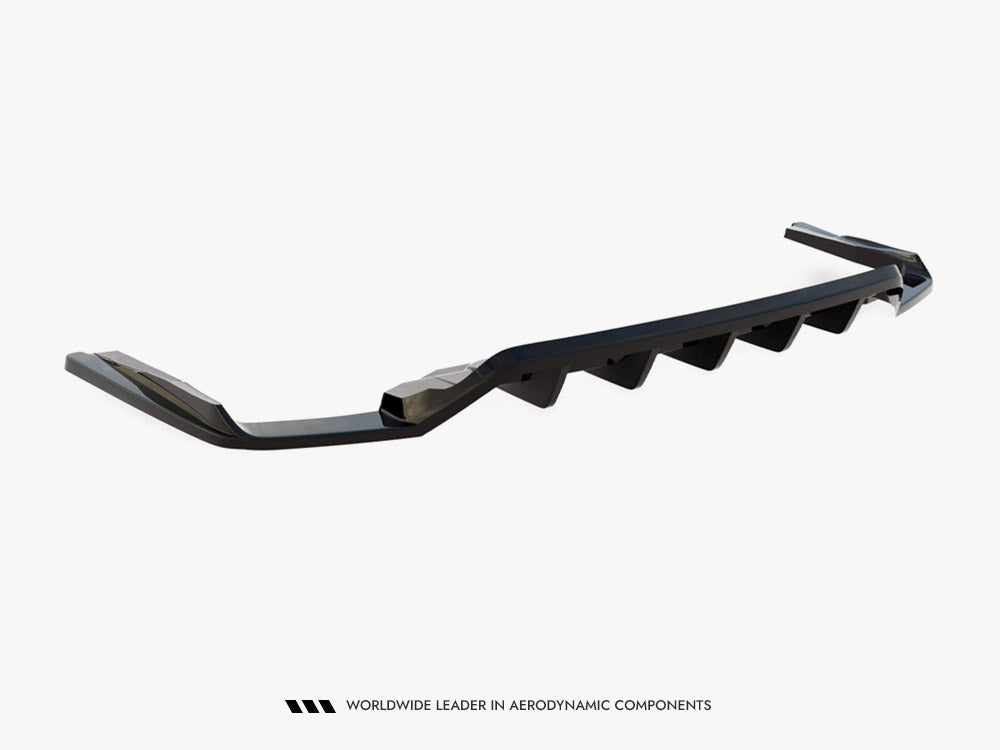 Maxton Design full body kit set for Audi SQ7 Mk2 (4M) facelift, featuring front and rear bumpers and side skirts in black finish.