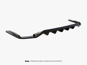 Maxton Design full body kit set for Audi SQ7 Mk2 (4M) facelift, featuring front and rear bumpers and side skirts in black finish.