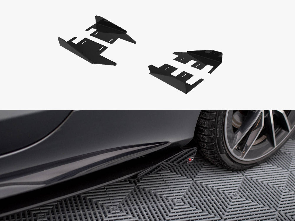 Maxton Design Side Flaps Mercedes-AMG C43 Coupe / Cabrio C205 Facelift / A205 Facelift