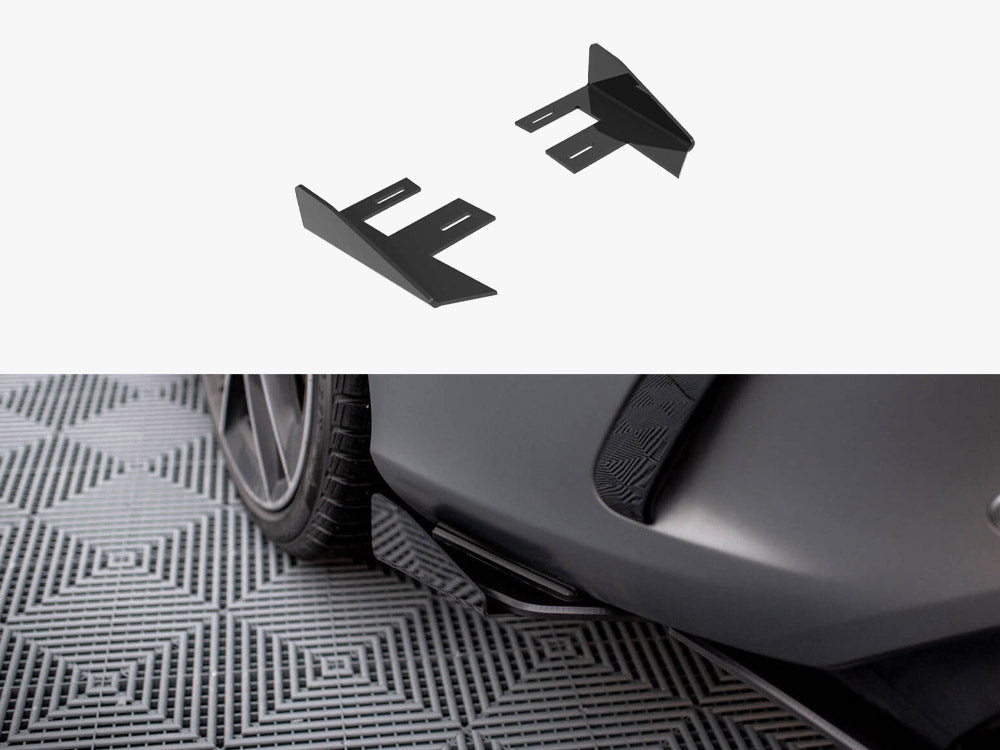 Maxton Design Rear Side Flaps Mercedes-AMG C43 Coupe / Cabrio C205 Facelift / A205 Facelift