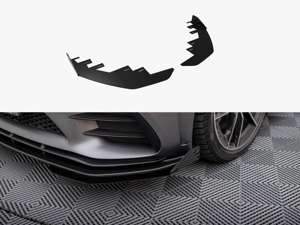 Maxton Design Front Flaps Mercedes-AMG C43 Coupe / Cabrio C205 Facelift / A205 Facelift
