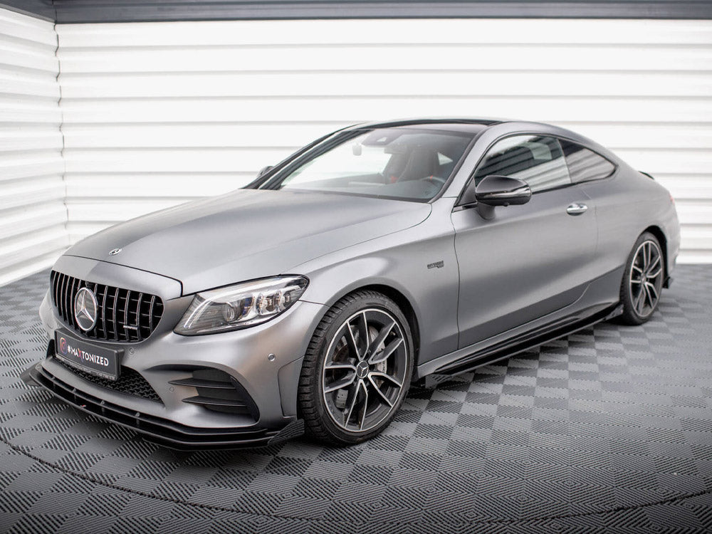 Maxton Design Front Flaps Mercedes-AMG C43 Coupe / Cabrio C205 Facelift / A205 Facelift