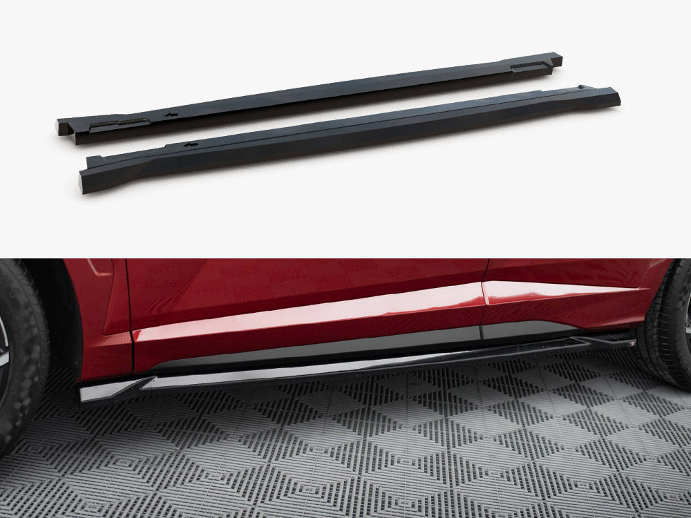 Maxton Design Side Skirts Diffusers Hyundai Tucson N-Line Mk4