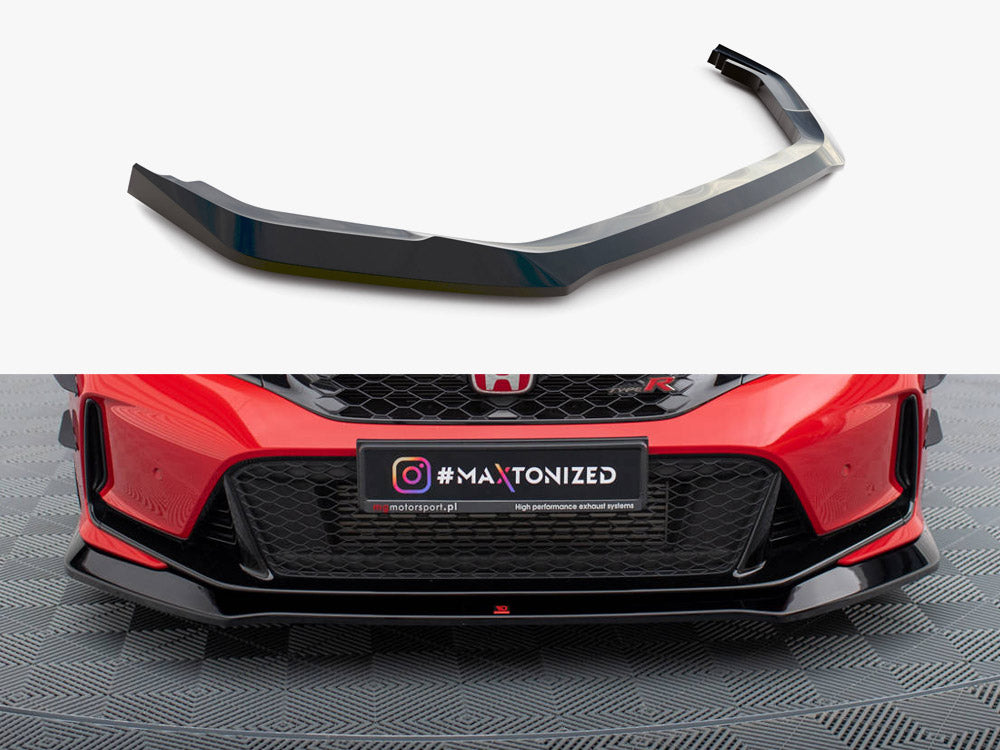 Maxton Design Front Splitter V.1 Honda Civic Type-R Mk 11 - Wayside Performance 
