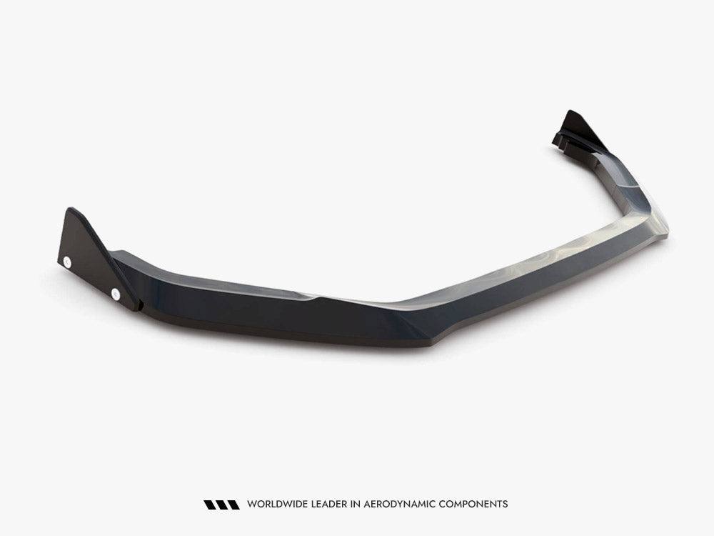 Maxton Design Front Splitter V.1 + Flaps Honda Civic Type-R Mk 11 - Wayside Performance 