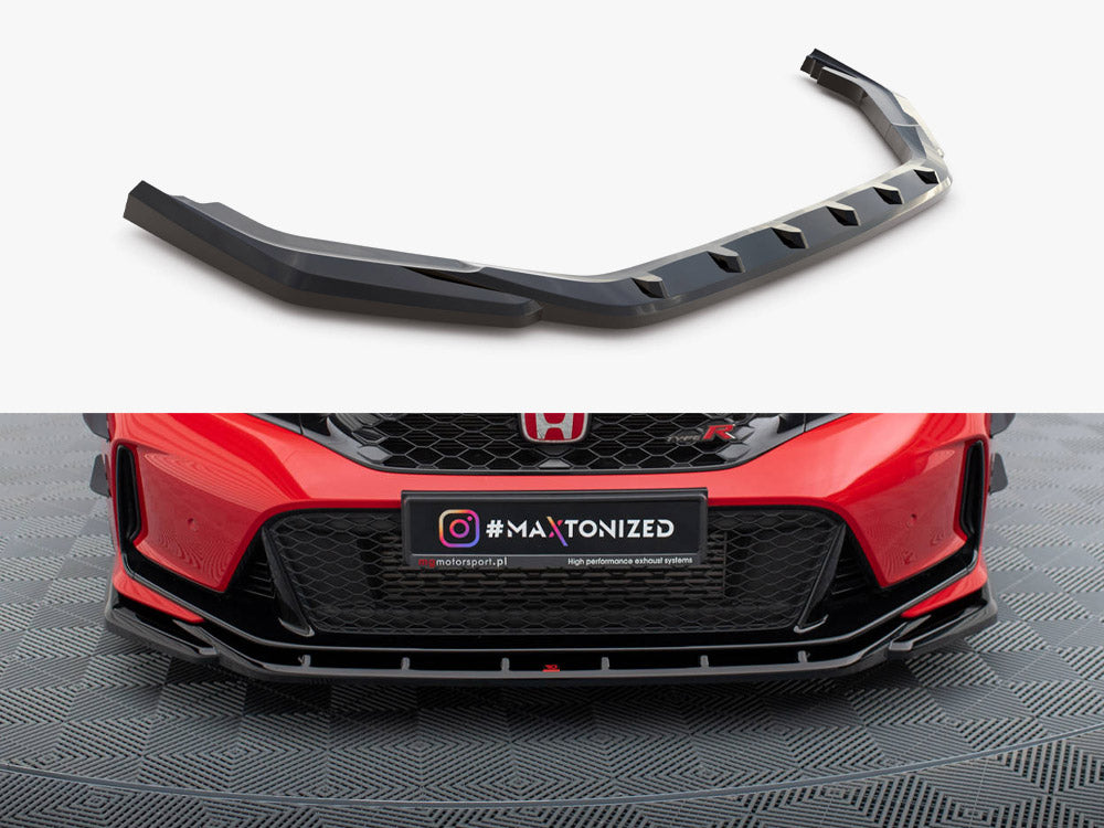 Maxton Design Front Splitter V.3 Honda Civic Type-R Mk 11 - Wayside Performance 