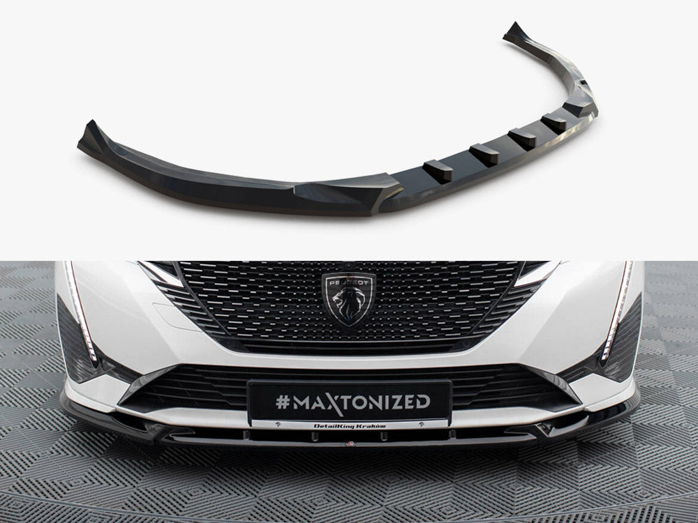 Maxton Design Front Splitter Peugeot 308 GT Mk3