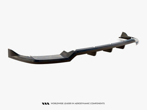 Maxton Design Maserati Grecale GT rear splitter with vertical bars, body styling accessory, designed for Modena Mk1 models.