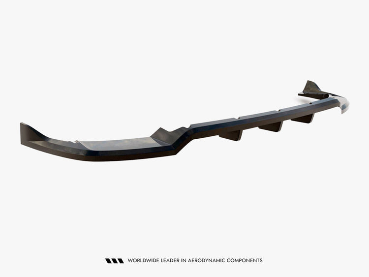 Maxton Design Maserati Grecale GT rear splitter with vertical bars, body styling accessory, designed for Modena Mk1 models.