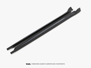 Maxton Design Maserati Grecale GT side skirts and diffusers for Modena Mk1, body styling accessories in black finish.