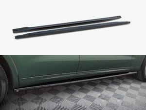 Maxton Design Maserati Levante Mk1 side skirts and diffusers, body styling accessories, in black with detailed aerodynamic design