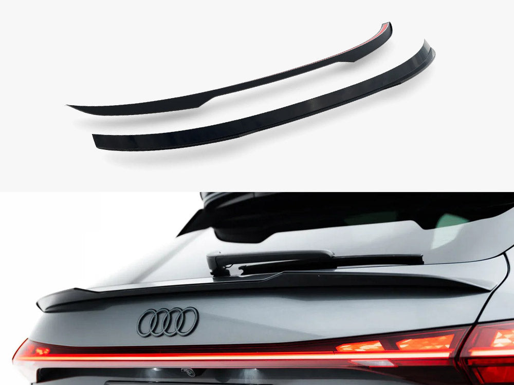 Maxton Design Bottom Spoiler CAP Audi SQ5 / Q5 S-Line Sportback Mk3