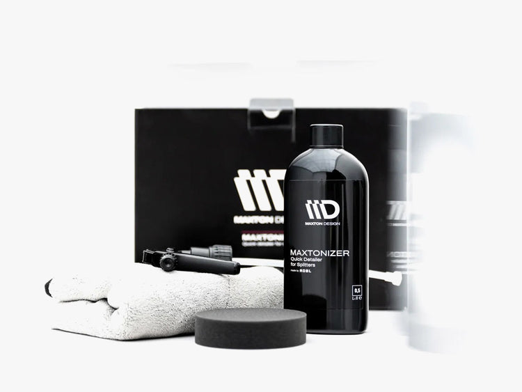 MAXTON® DESIGN Maxtonizer splitters detailer tool with textured surface for precise aerodynamic enhancements.