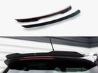 Maxton Design Spoiler CAP for Seat Arona FR Mk1, body styling part, shown on car with black finish and aerodynamic design