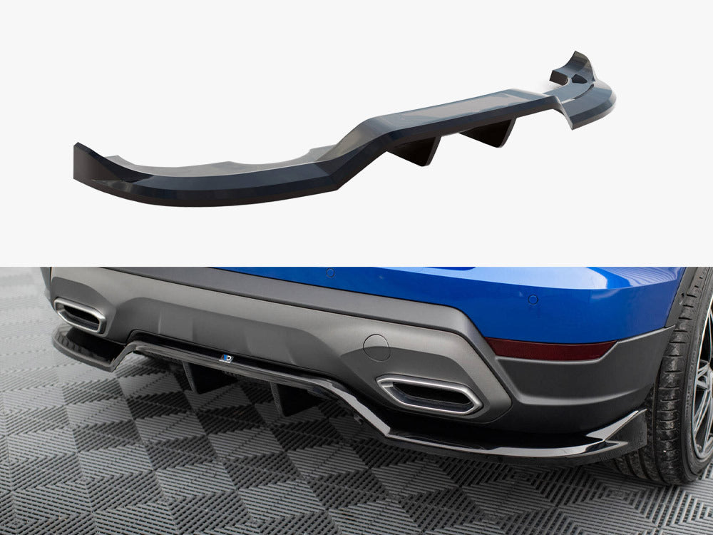 Maxton Design Rear Splitter (Vertical Bars) Seat Arona FR Mk1 Facelift