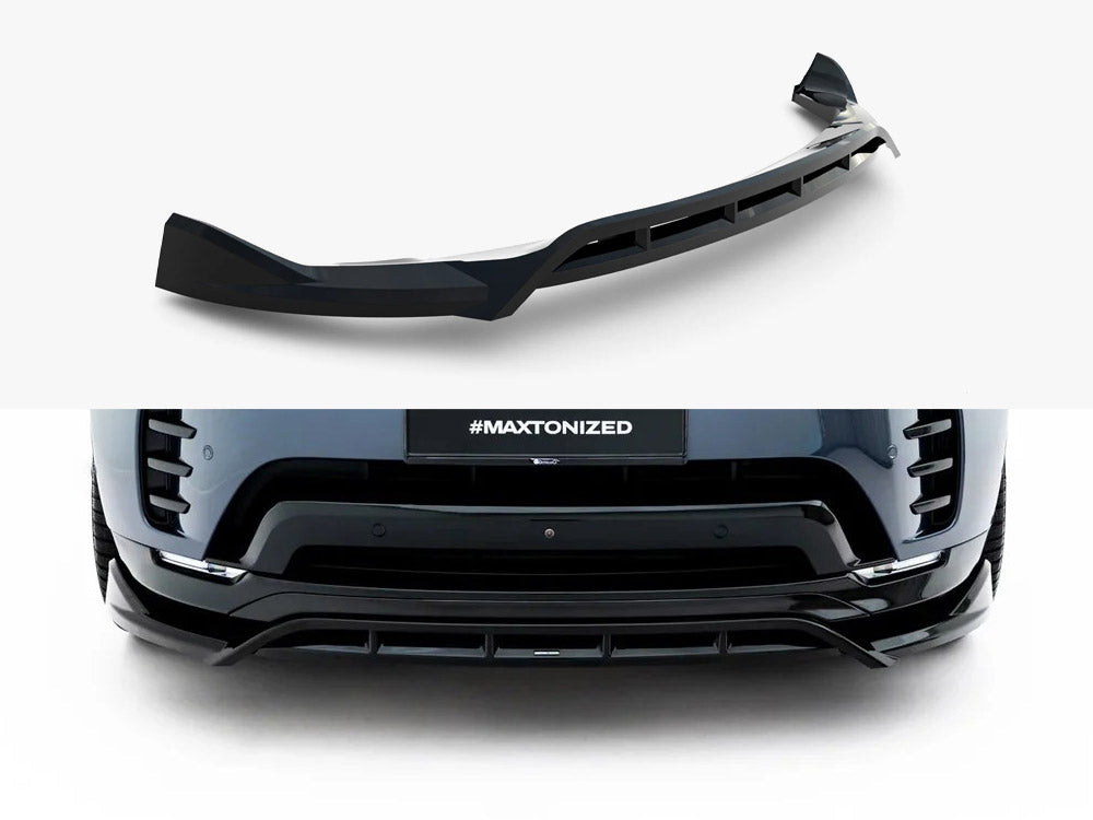 Maxton Design Front Splitter Land Rover Discovery HSE Mk5 Facelift
