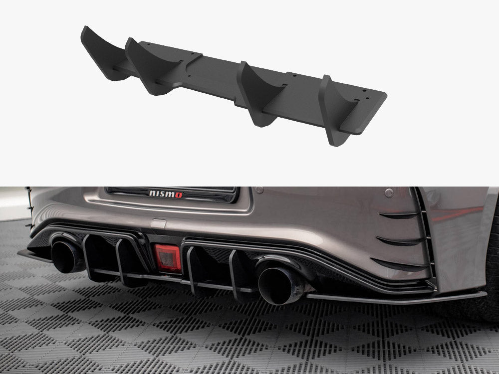 Maxton Design Street PRO Rear Diffuser Nissan 370Z Nismo Facelift