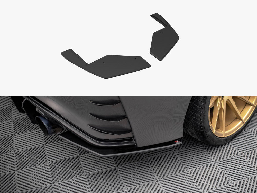 Maxton Design Street PRO Rear Side Splitters Nissan 370Z Nismo Facelift
