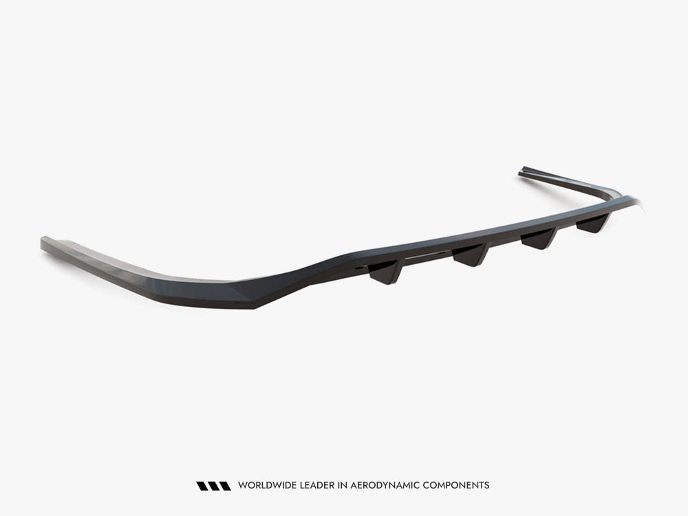 Maxton Design Central Rear Splitter (Vertical Bars) Lexus ES F Sport Mk7