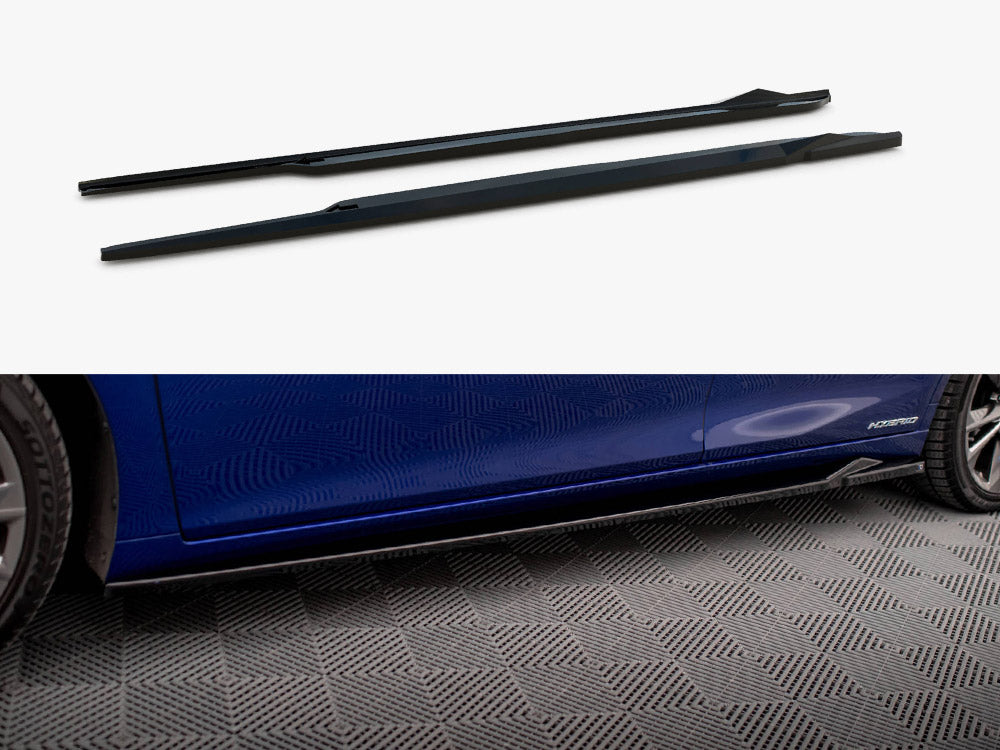 Maxton Design Side Skirts Diffusers Lexus ES F Sport Mk7
