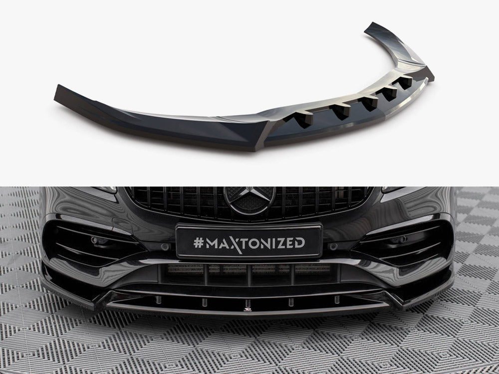 Maxton Design Front Splitter V.2 Mercedes-Benz A AMG-Line W176 Facelift