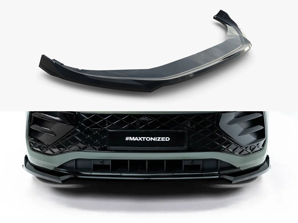 Maxton Design Front Splitter V.1 Volkswagen Tayron R-Line Mk1