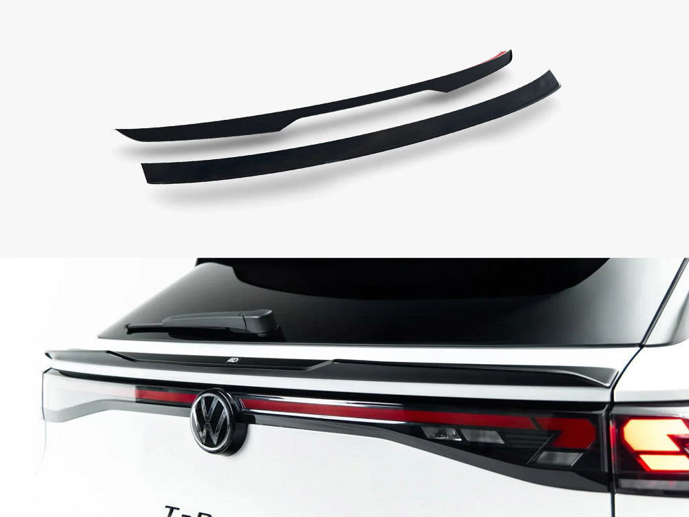 Maxton Design Bottom Spoiler CAP Volkswagen T-Roc R-Line Mk2