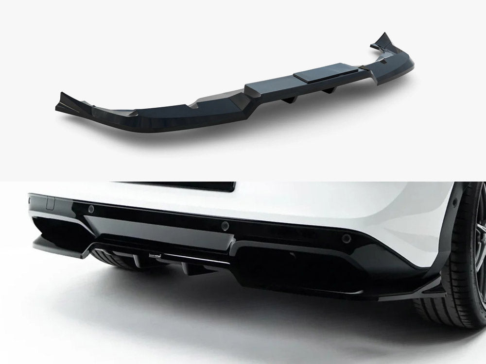 Maxton Design Rear Splitter (Vertical Bars) Volkswagen T-Roc R-Line Mk2