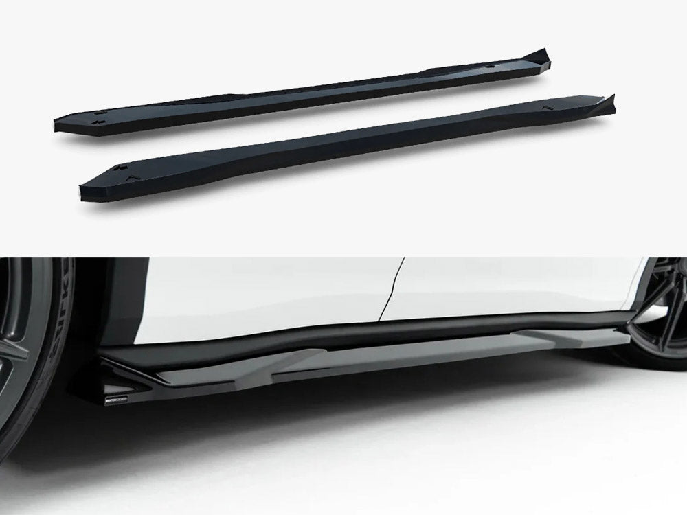 Maxton Design Side Skirt Diffusers Volkswagen T-Roc R-Line Mk2