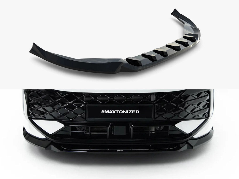 Maxton Design Front Splitter Volkswagen T-Roc R-Line Mk2