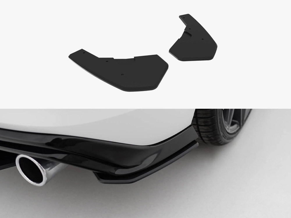 Maxton Design Street Pro Rear Side Splitters V.2 Volkswagen Golf GTI Mk8