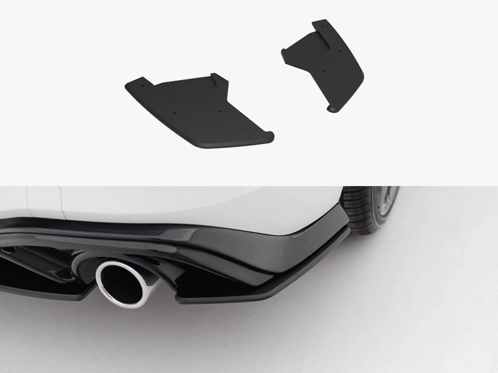 Maxton Design Street Pro Rear Side Splitters V.1 Volkswagen Golf GTI Mk8