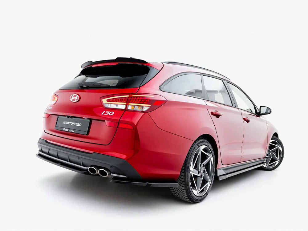Maxton Design Rear Side Splitters V.2 Hyundai I30 N-Line Wagon Mk3 Facelift