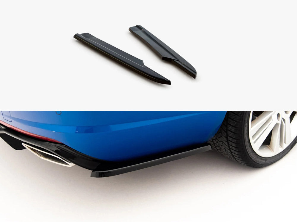 Maxton Design Rear Side Splitters V.2 Skoda Octavia RS Mk3 / Mk3 Facelift Hatchback / Estate