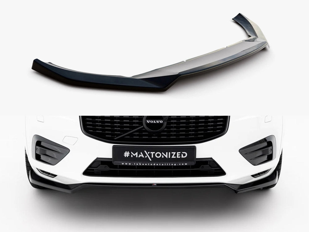 Maxton Design Front Splitter V.1 Volvo XC60 R-Design Mk2