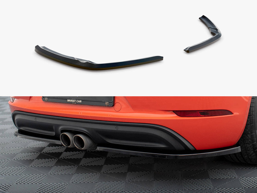 Maxton Design Rear Side Splitters Porsche 718 Cayman 982c