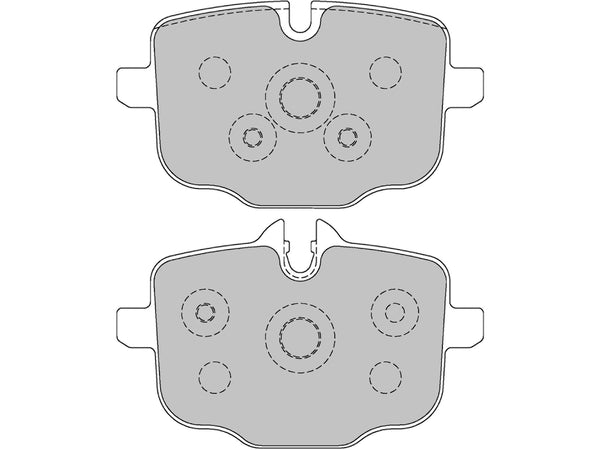 PBS BMW G80 M3 Rear Performance Brake Pads 2301 - Wayside Performance 