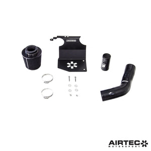 AIRTEC Motorsport induction kit for Fiesta Mk8 1.0 and ST-Line, rear turbo intake system with air filter and piping.