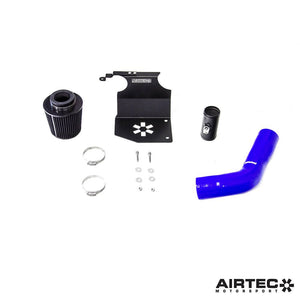 AIRTEC Motorsport induction kit for Fiesta Mk8 1.0 and ST-Line rear turbo models, showcasing the high-performance intake system.
