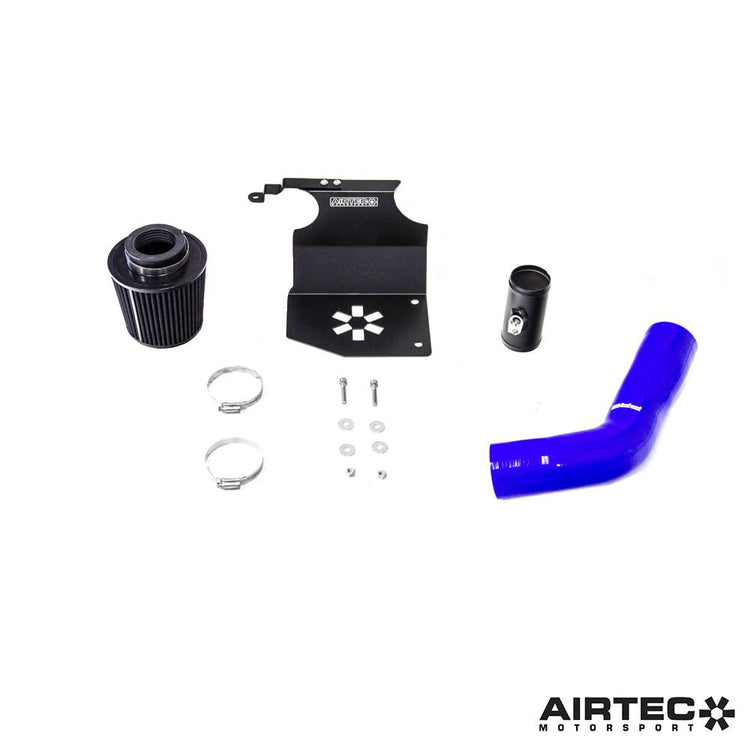 AIRTEC Motorsport induction kit for Fiesta Mk8 1.0 and ST-Line rear turbo models, showcasing the high-performance intake system.