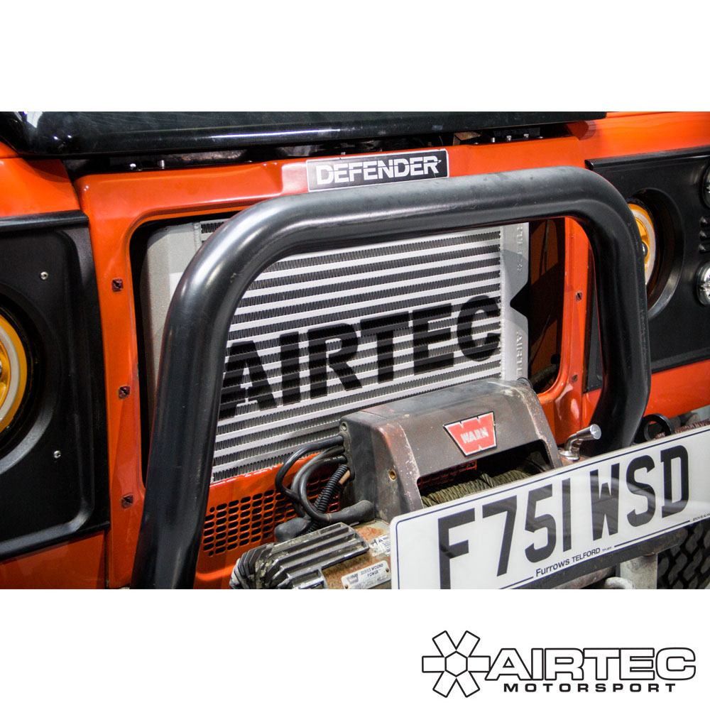 Airtec Motorsport Front Mount Intercooler Upgrade for Land Rover Defender 300 - Wayside Performance 