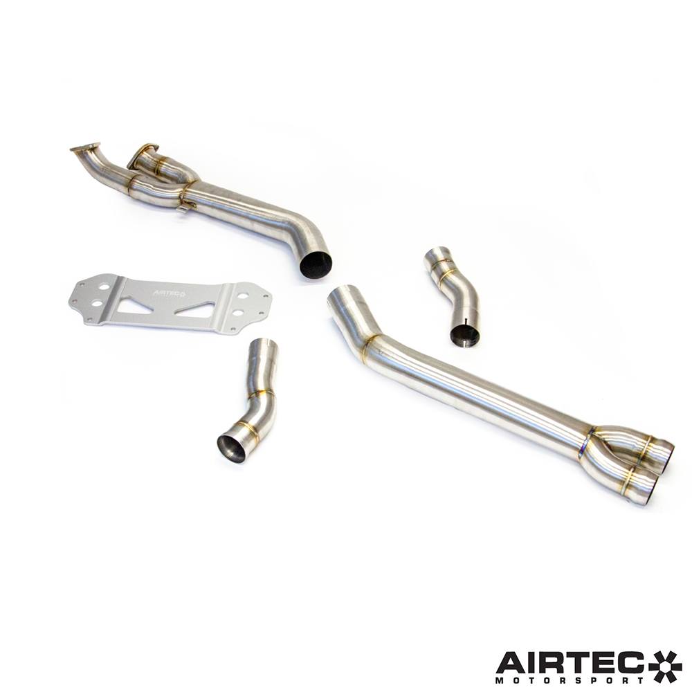 AIRTEC Motorsport 3.5” Secondary Cat Bypass for BMW G80 M3 and G82 M4 - Wayside Performance 