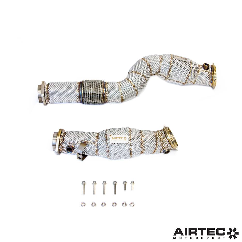AIRTEC Motorsport Downpipe Sports Cat for BMW G Series – M2, M3 & M4 - Wayside Performance 